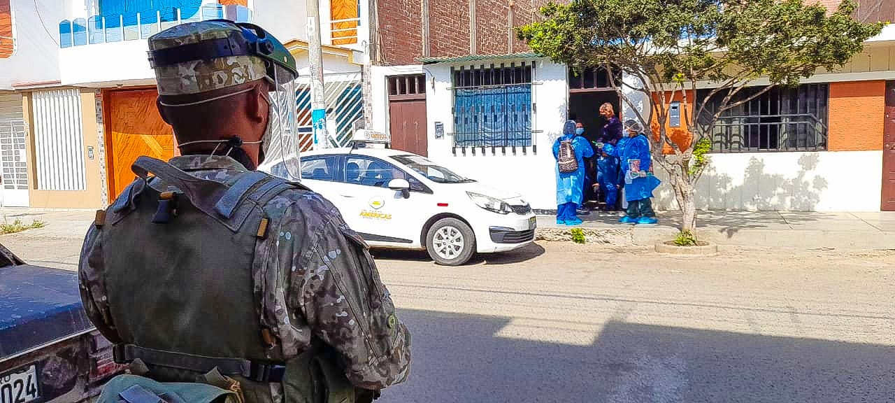 Covid-19: más de 5 mil familias de Huanchaco son atendidas por "Los ángeles de la salud"