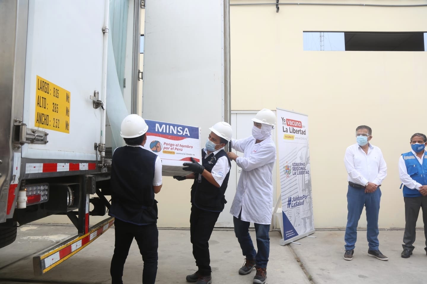 La Libertad: mañana arriban 7,367 dosis de Sinopharm