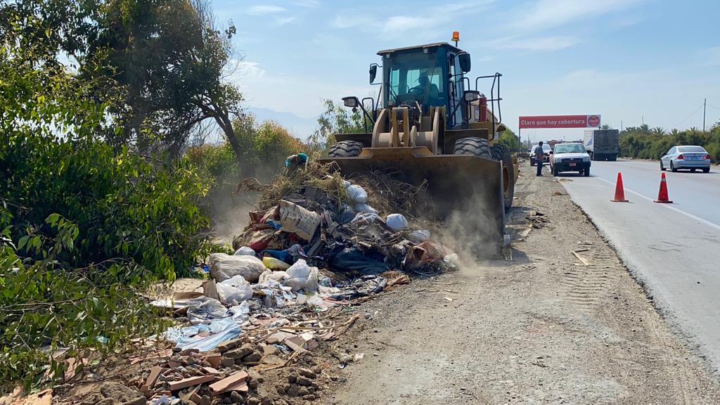 Víctor Larco: eliminan toneladas de desmonte de la Vía de Evitamiento