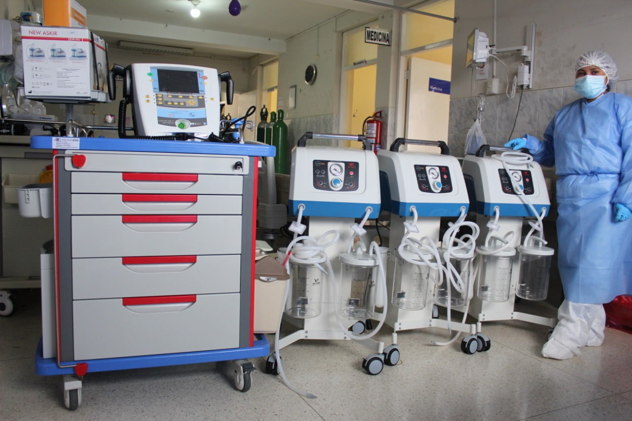 Covid-19: equipamiento de hospital de Otuzco mejora capacidad de respuesta