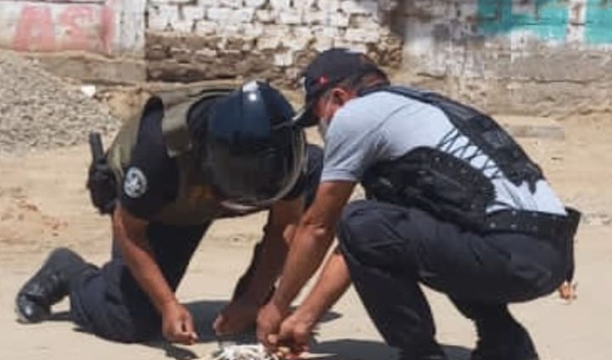 Extorsionadores abandonan dinamita en centro poblado de Alto Trujillo