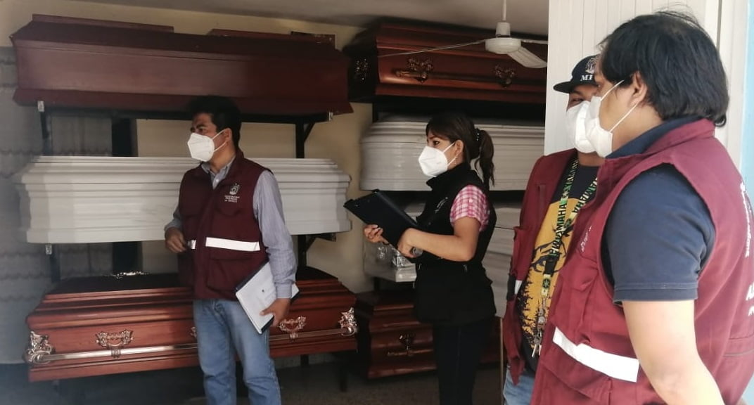 Funerarias informales operaban en alrededores de los hospitales Lazarte, Regional y Belén