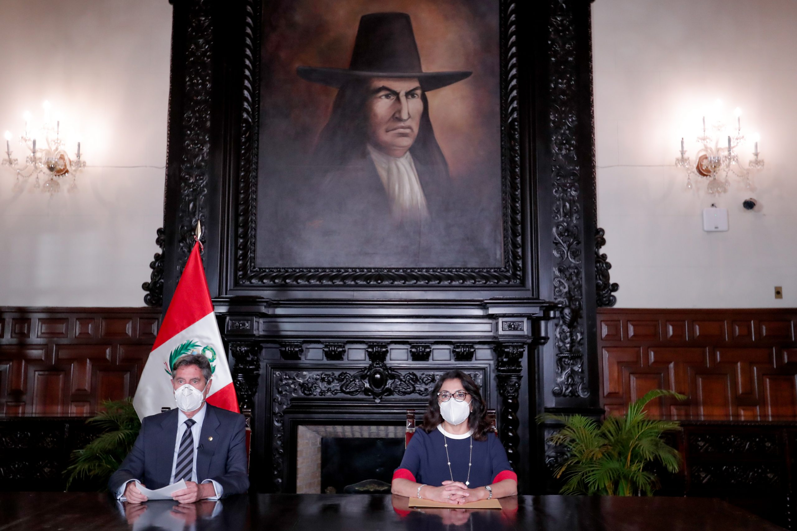 Presidente Sagasti confirma que 487 personas fueron vacunadas fuera de los ensayos