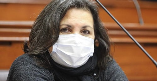 La Libertad : Parlamentaria Rocío Silva Santisteban criticó la comunicación del Ejecutivo respecto a la llegada de las vacunas COVID-19.