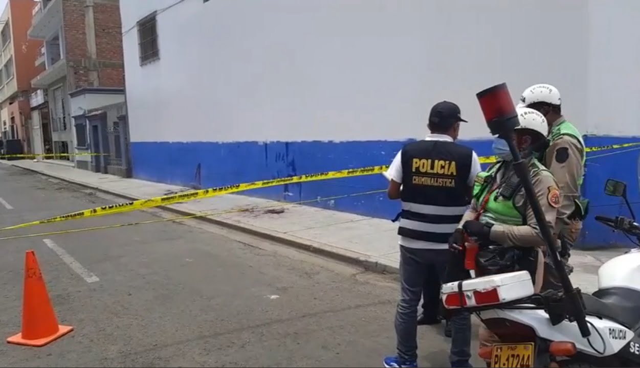 Asesinan a cambista en pleno centro histórico de Trujillo