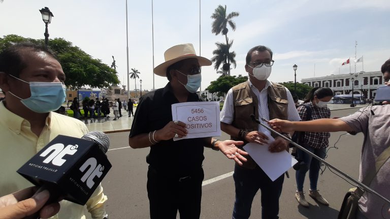 COVID-19: Ante la pandemia, las autoridades del ámbito protestaron y pidieron al gobernador LLempén que tomara medidas