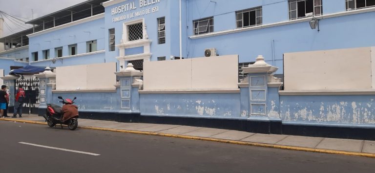 Tapan rejas de Hospital Belén de Trujillo