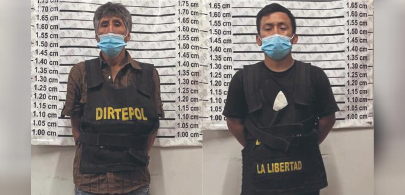 Trujillo: PNP captura a 2 extorsionadores en El Porvenir