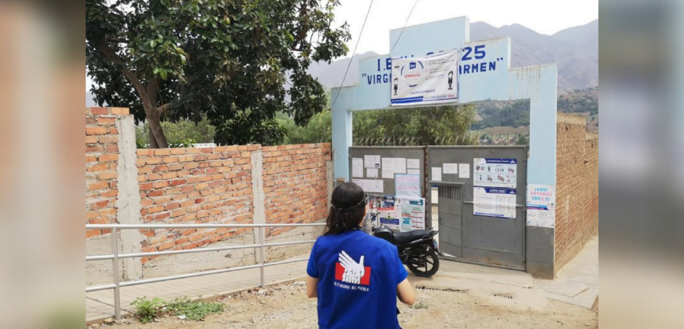 Defensoría del Pueblo: se debe mejorar difusión sobre dónde conocer los locales de votación en La Libertad