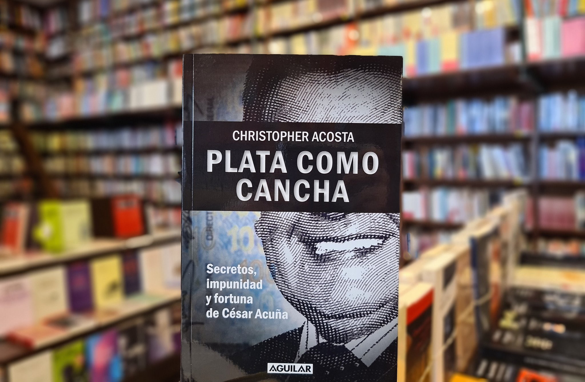 César Acuña demanda a periodista por título del libro "Plata como cancha"
