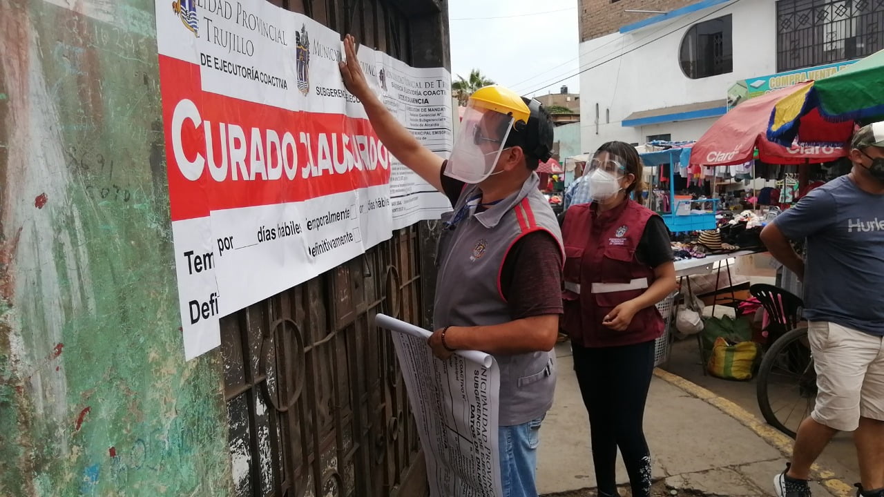 Trujillo: clausuran cinco locales por no contar con licencia de funcionamiento