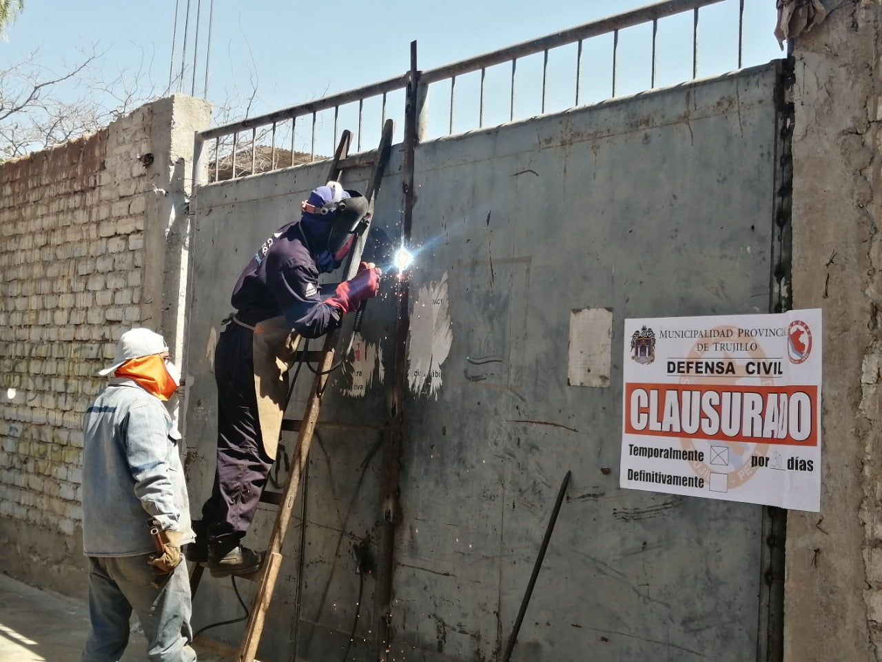 Trujillo: Clausuran ladrillera clandestina