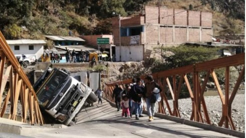 La Libertad: colapso del puente en Simbal pone en peligro la región Liberteña