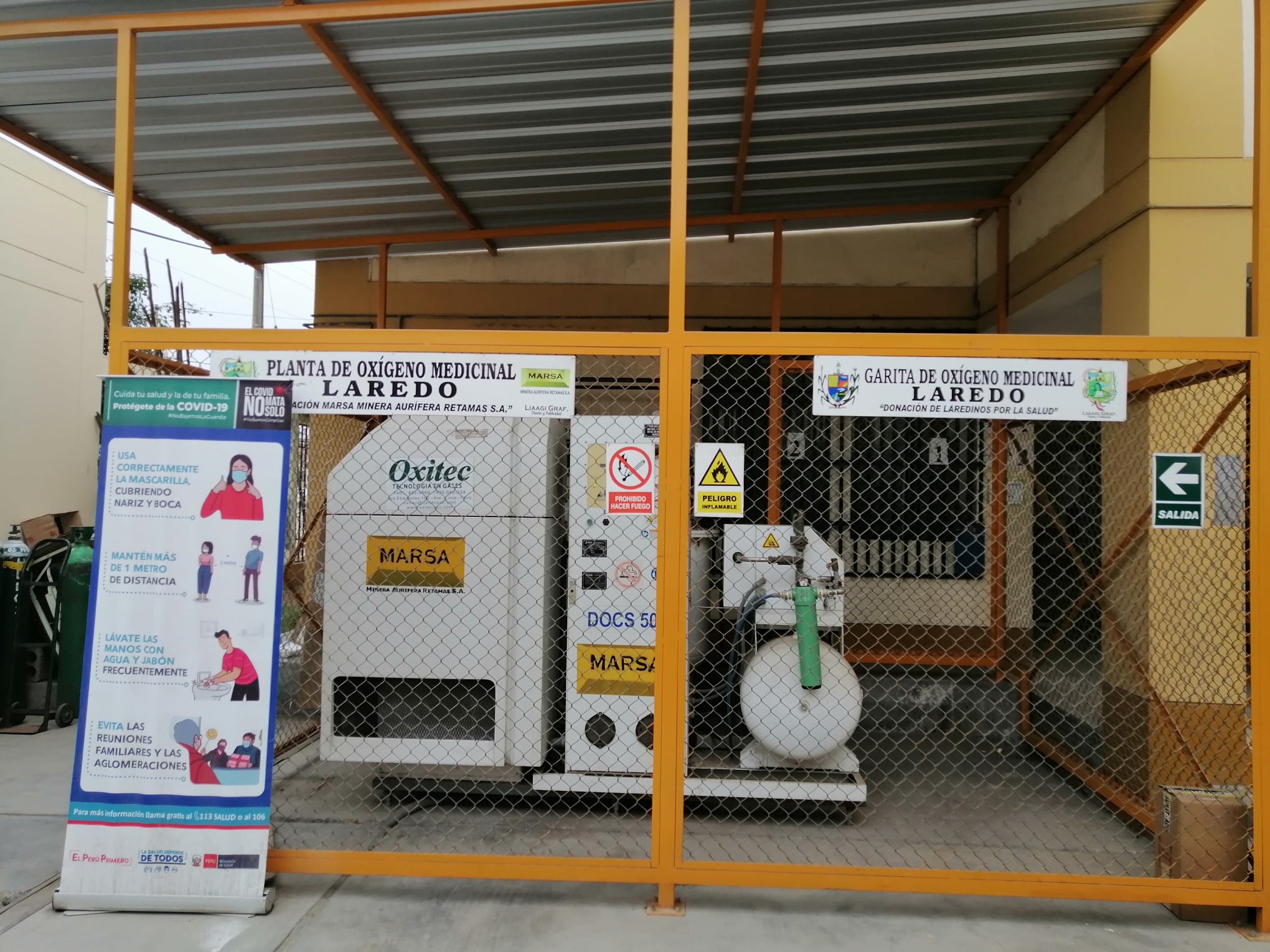 Laredo: pacientes COVID son trasladados al Centro temporal Ramón Castilla