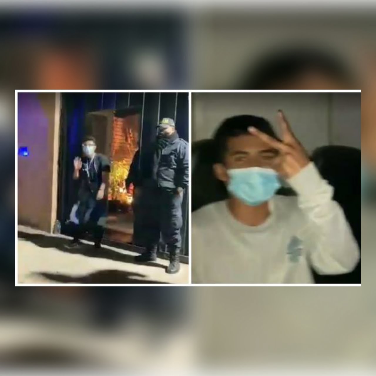Huanchaco: sujetos envían saludos a su mamá durante fiesta clandestina