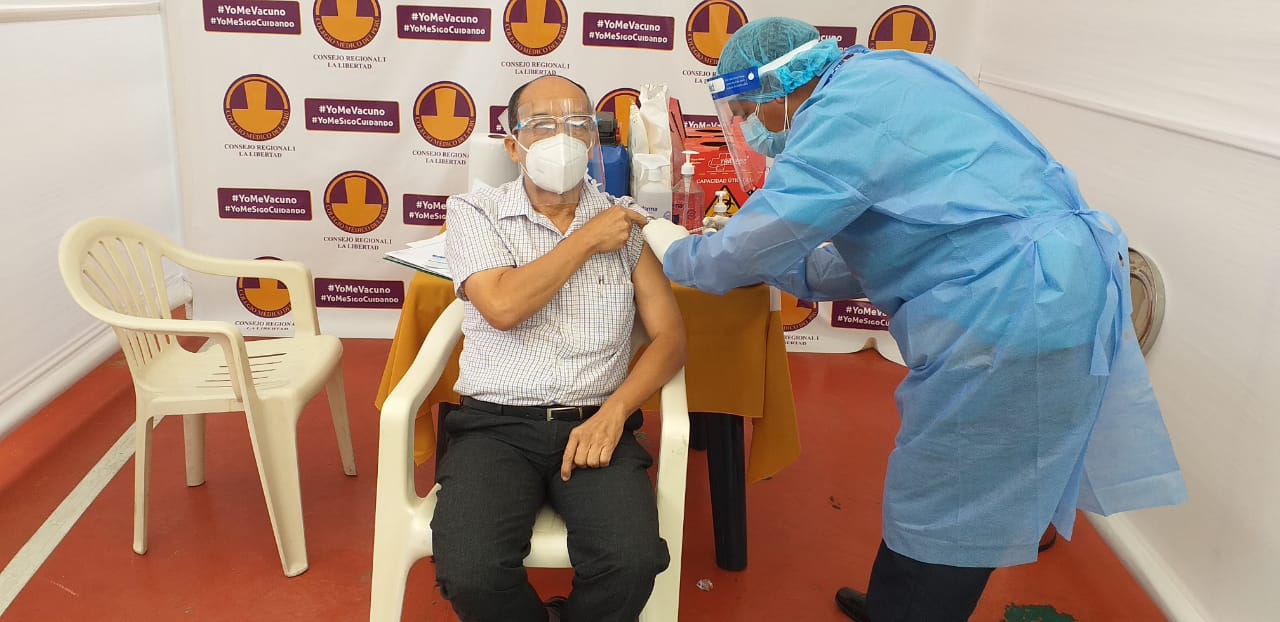 Consejo Regional I del Colegio Médico: Vacunación para todos los médicos jubilados de la Libertad