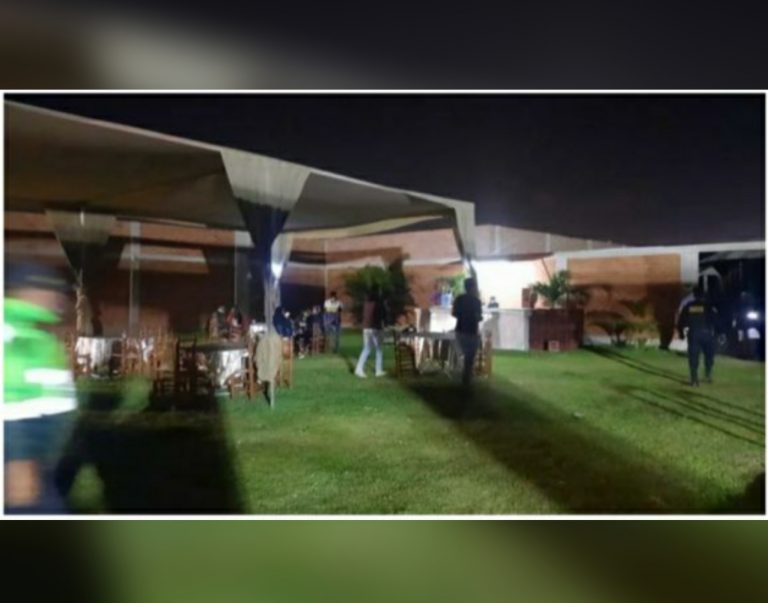 Trujillo: intervienen en fiesta clandestina a ocho personas