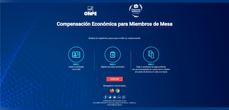 ONPE amplía plazo de registro de miembros de mesa hasta el viernes 30