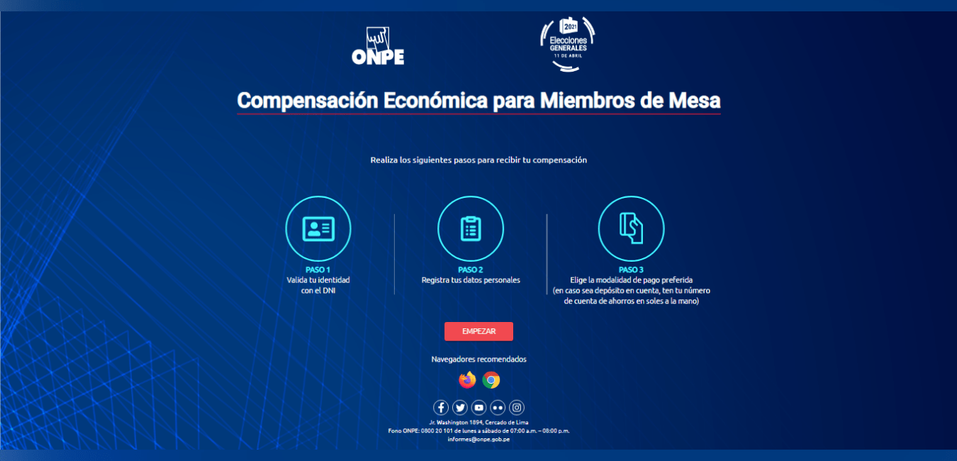 ONPE amplía plazo de registro de miembros de mesa hasta el viernes 30