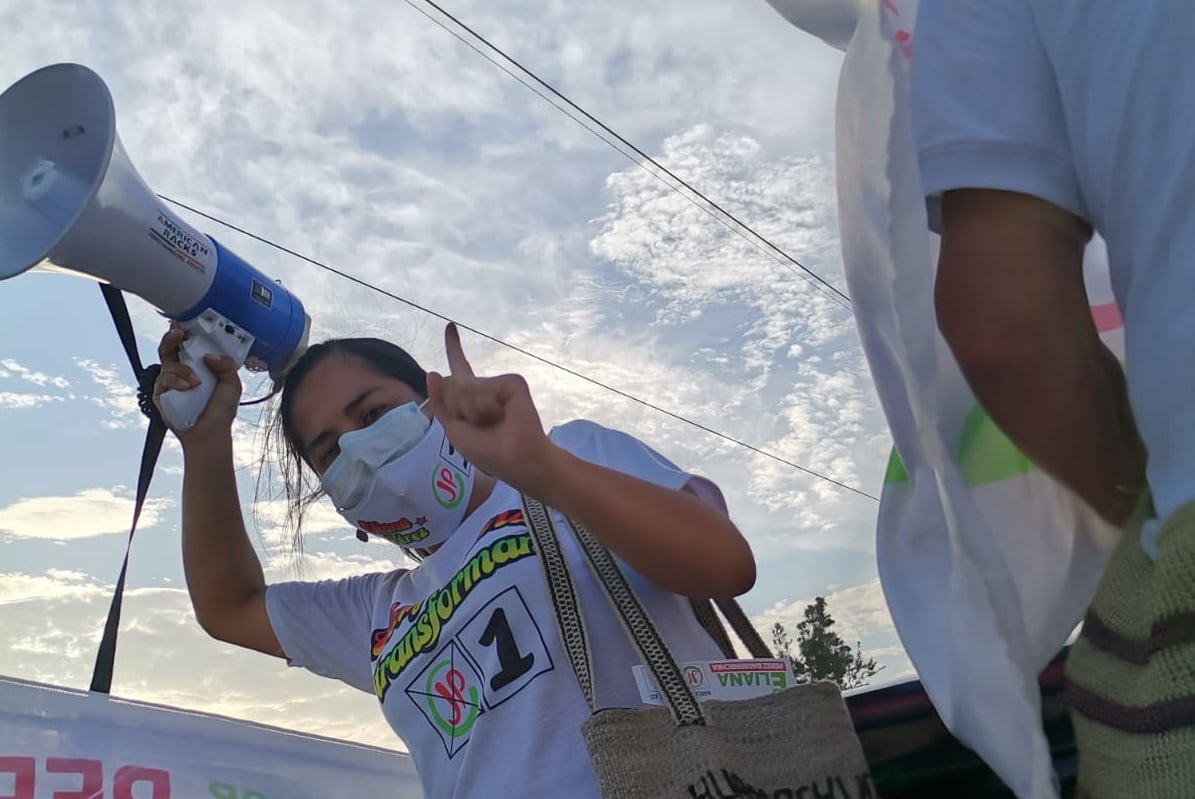 Candidata Eliana Pérez a favor de la negociación colectiva por rama de actividad para la agroindustria