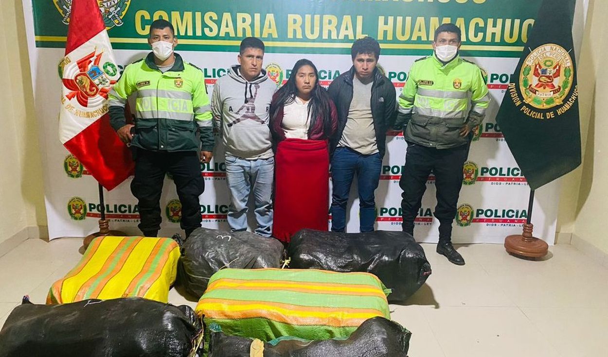 Huamachuco: desarticulan banda criminal "Los Succha de la marihuana"