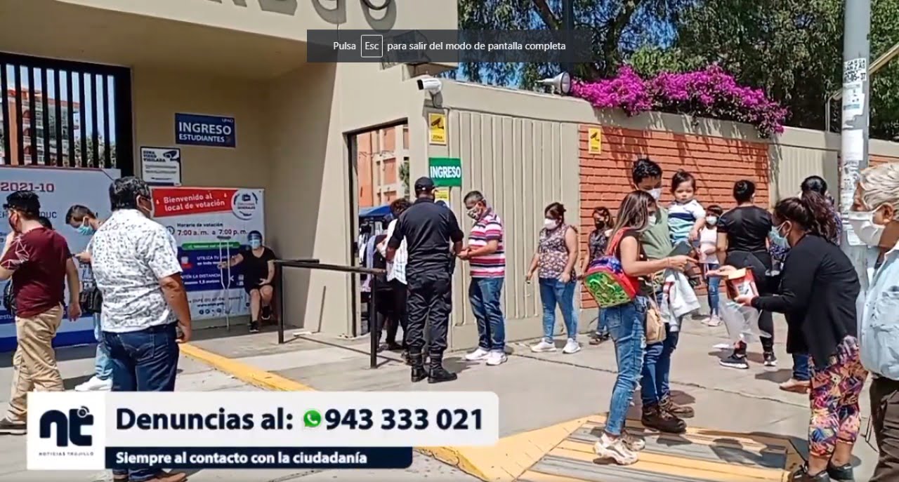 ONPE impide trabajo periodístico en la UPAO