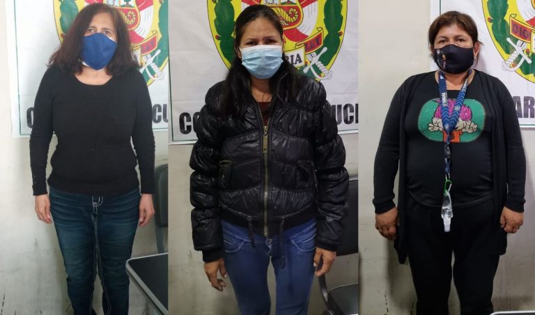 La Libertad: detienen a tres mujeres por presentar requisitorias