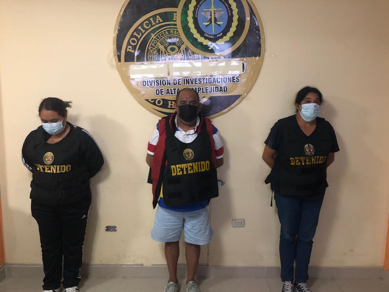 Detienen a tres presuntos integrantes de la banda “Los estafadores de la vacuna covid”