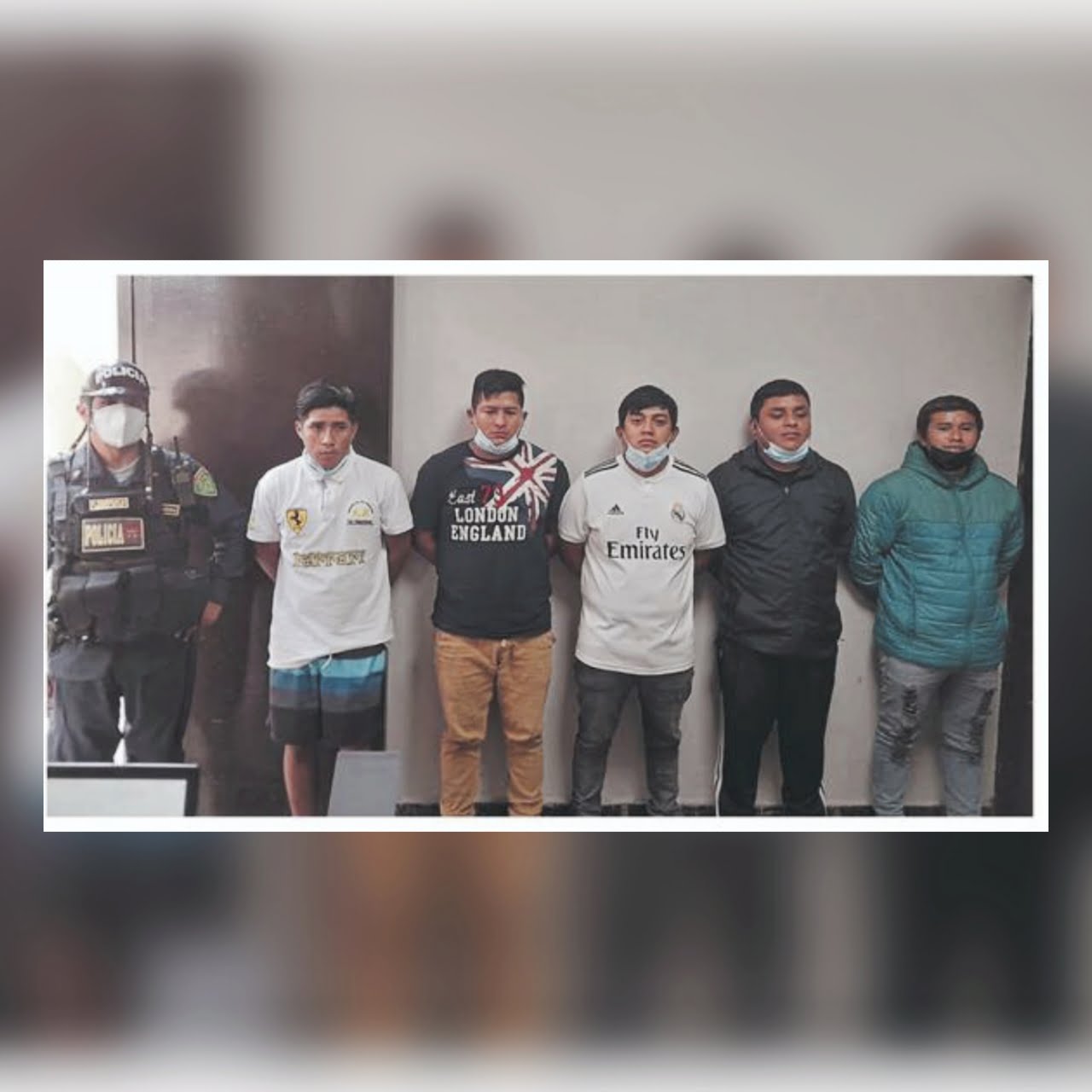 Trujillo: capturan a cinco integrantes de la banda “Los Lanzas de Santo Dominguito”