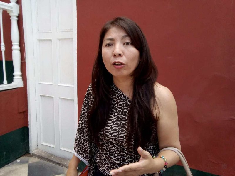 Consejera de Virú criticó el último mitin de Pedro Castillo en la provincia