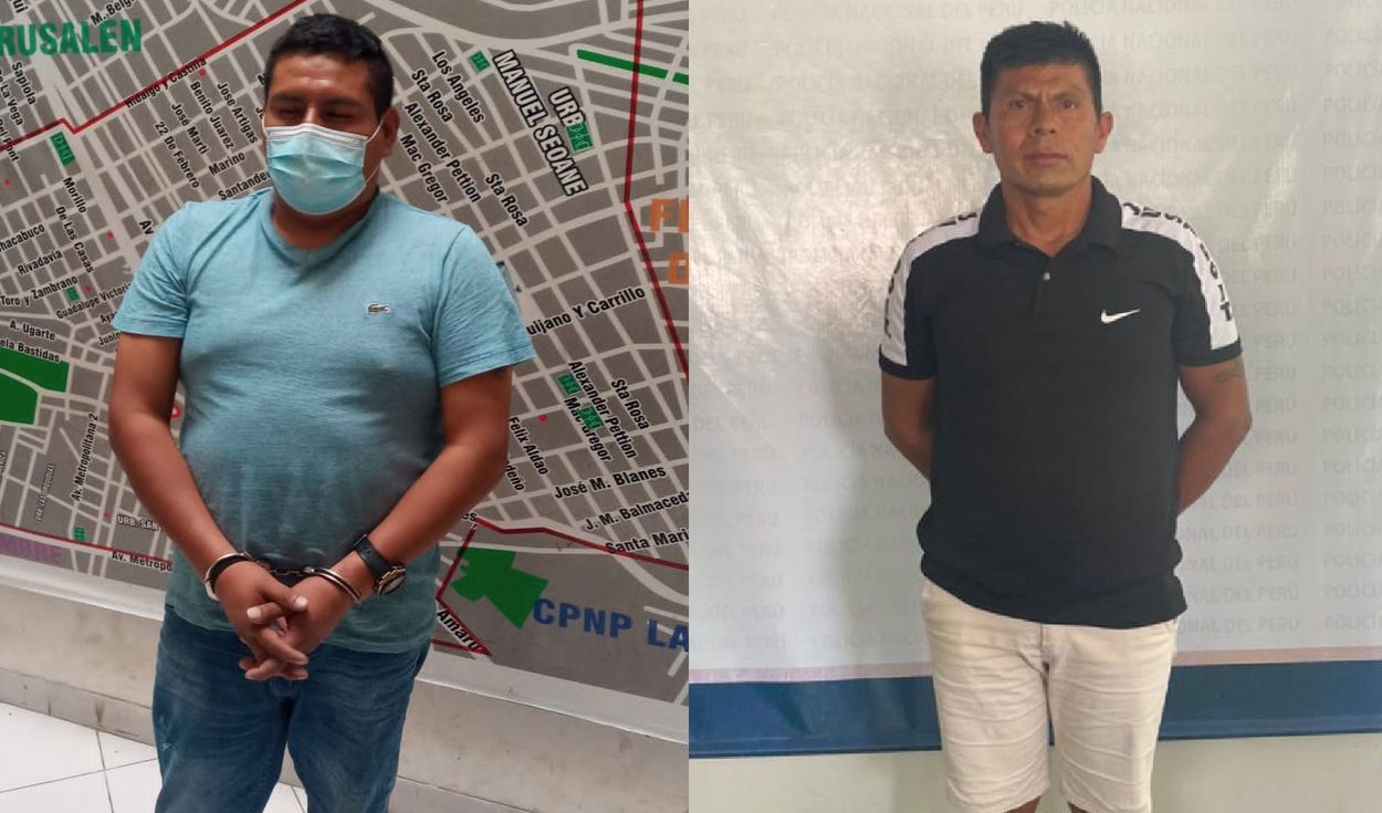Capturan a dos sujetos con requisitorias en La Libertad