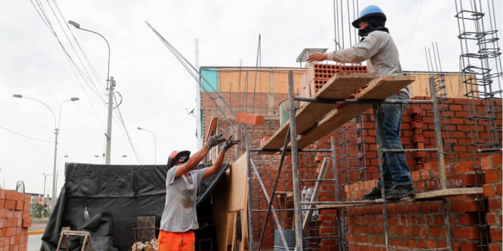 Sector Construcción creció 133 % tras reanudar proyectos públicos y privados