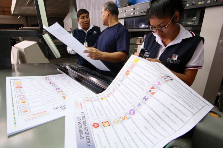 ONPE: se inicia la impresión de cédulas de sufragio para segunda vuelta electoral
