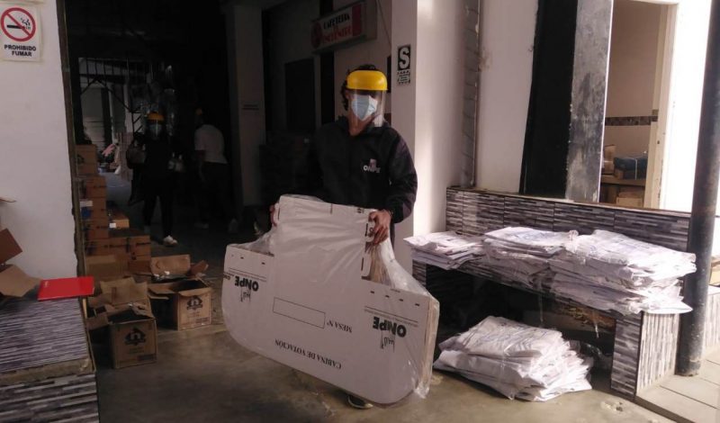 La Libertad: material electoral para la segunda vuelta llega a la región