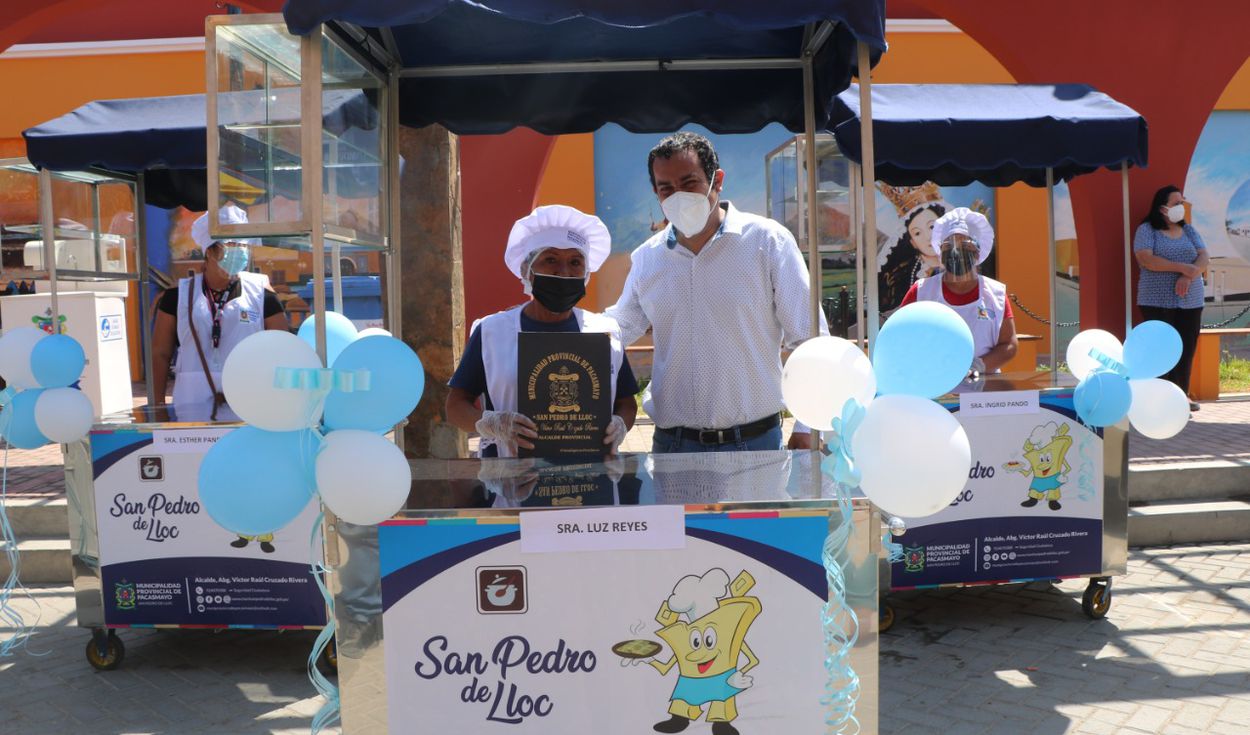 La Libertad: mujeres emprendedoras recibieron donación de la municipalidad de Pacasmayo