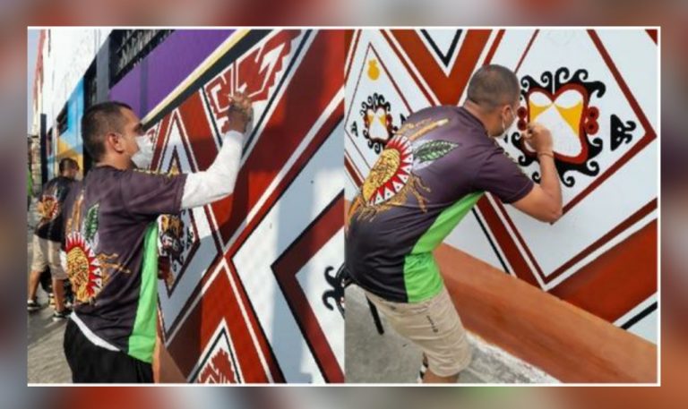 La Libertad: internos del penal El Milagro pintan murales alusivos a sitios arqueológicos