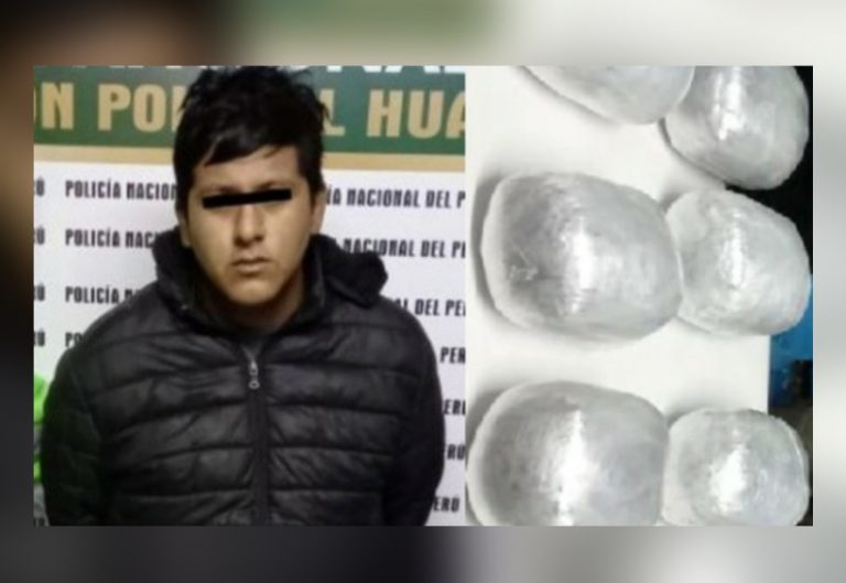 La Libertad: capturan a sujeto que viajaba con 9 kilos de marihuana