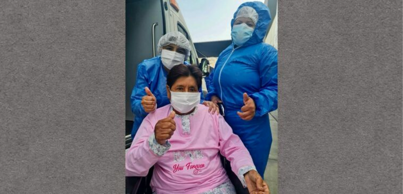 Trujillana de 67 años vence la COVID-19 tras permanecer 43 días en UCI