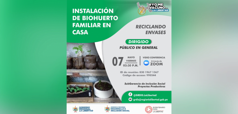 Instalación de Biohuerto Familiar con Envases Reciclados
