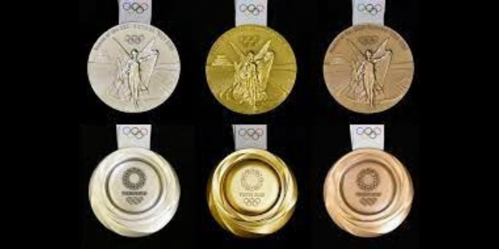 MEDALLAS RECICLADAS DE TOKIO 2020-21