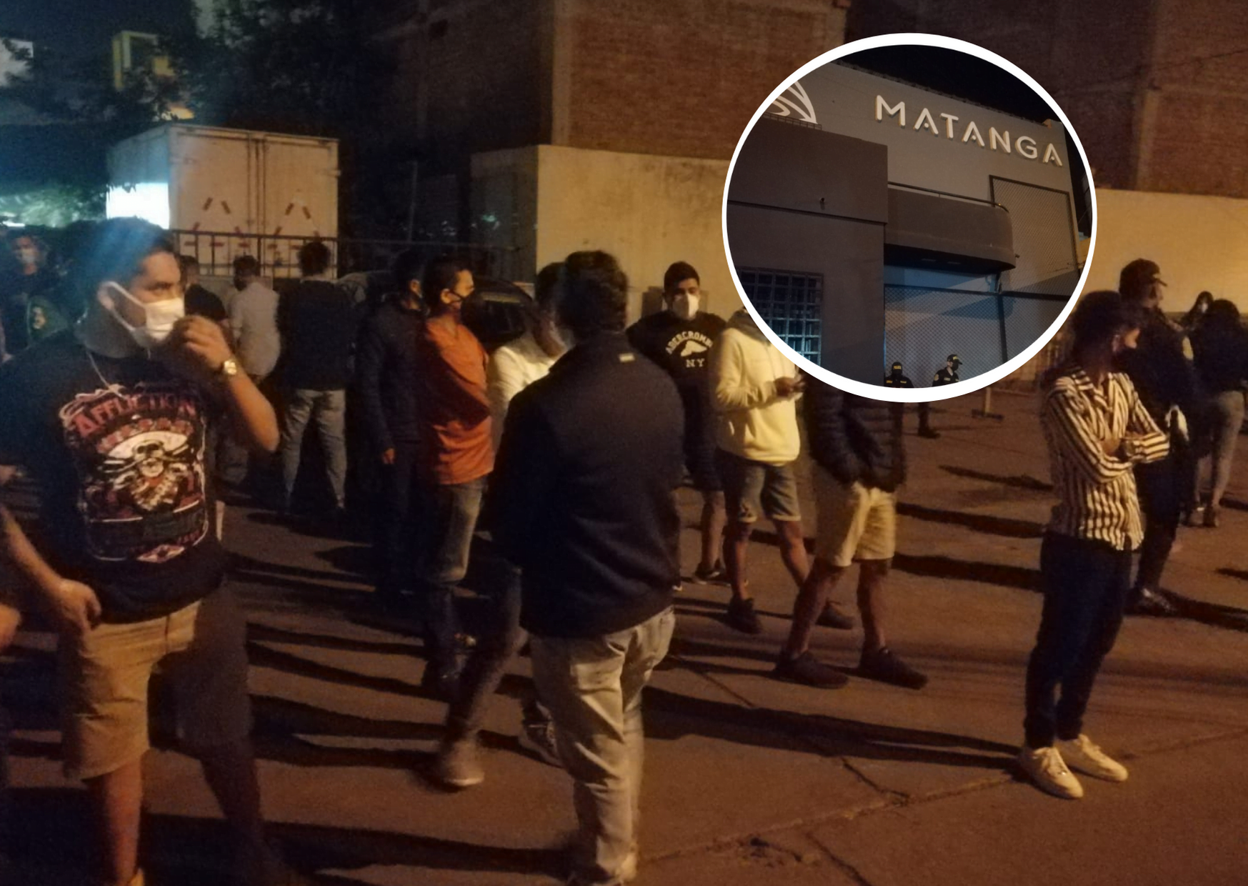 Intervienen a 37 personas en restobar "Matanga" en la Av. Larco