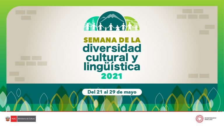 Ministerio de Cultura realiza seminarios virtuales por la Semana de la Diversidad Cultural y Lingüística 2021