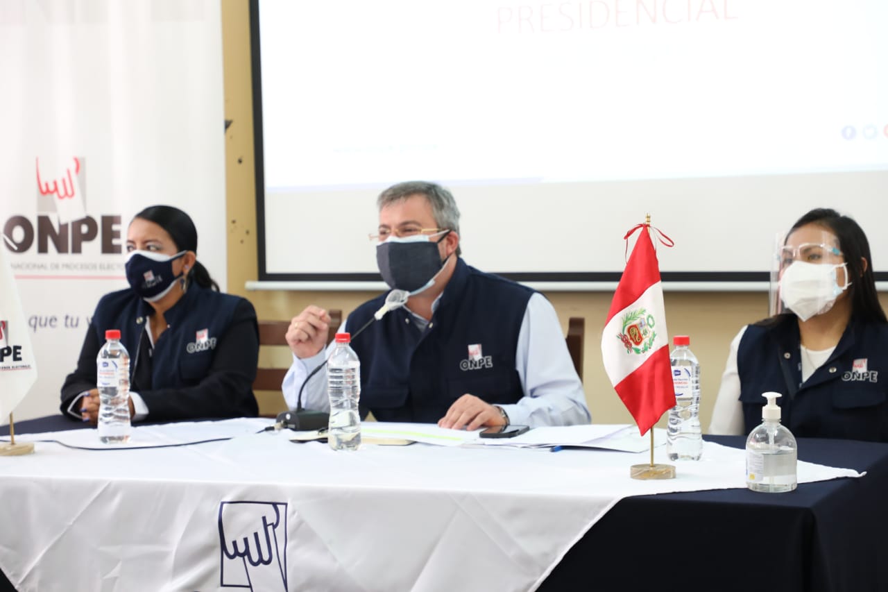 Jefe de la ONPE llegó a Trujillo a supervisar organización de segunda vuelta electoral
