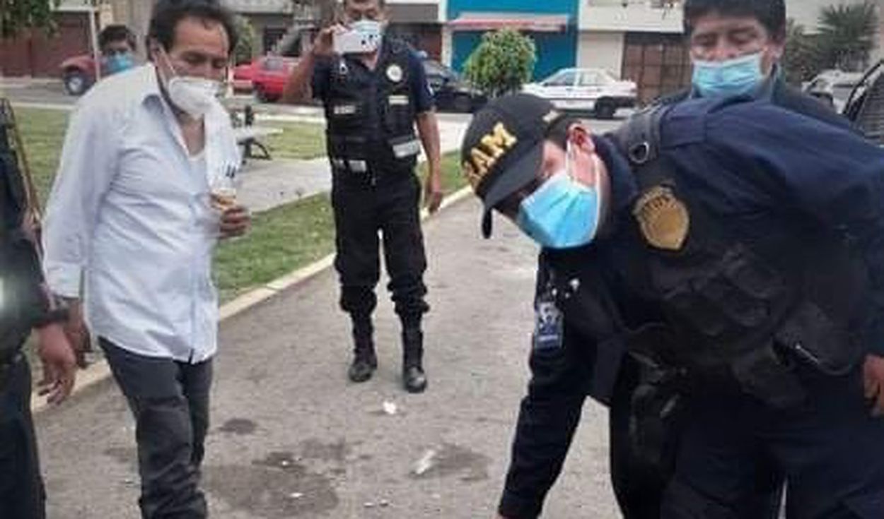 Trujillo: más de treinta son detenidos por estar bebiendo licor en la vía pública