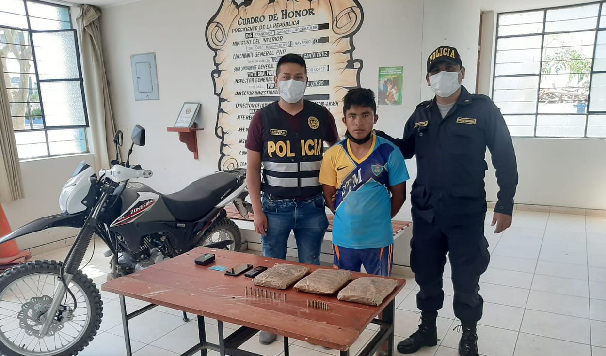 La Libertad: detienen a sujeto que tenía en su poder 3 kilos de cocaína