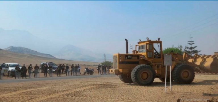 La Libertad: invasores delimitaron un terreno perteneciente al sitio arqueológico Cerro Blanco en Moche
