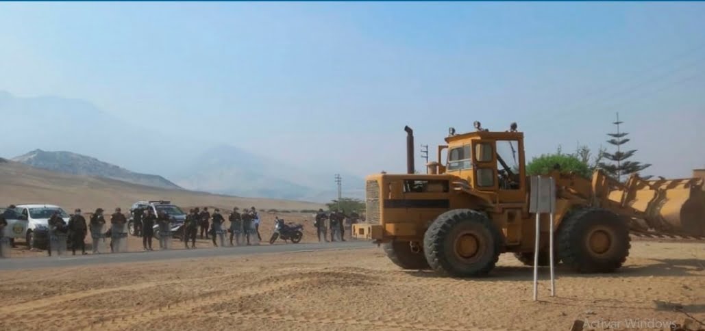 La Libertad: invasores delimitaron un terreno perteneciente al sitio arqueológico Cerro Blanco en Moche