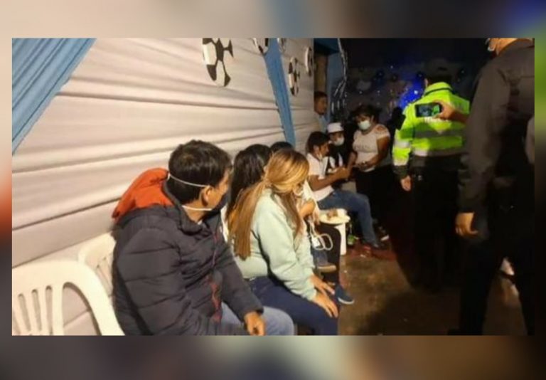 La Libertad: más de 15 personas fueron sorprendidas por la policía durante un baby shower