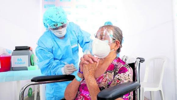 Trujillo: continuación de vacunación a mayores de 70 años será del 18 al 23 de mayo
