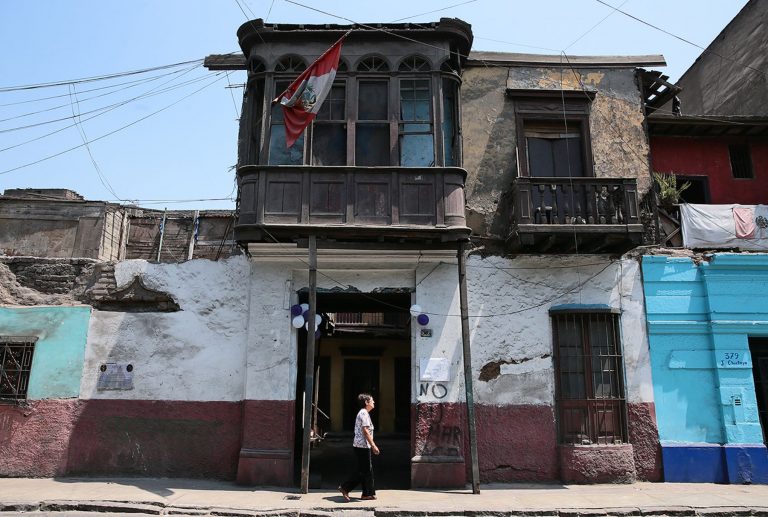 Jorge Muñoz: más de 1,000 viviendas del centro de Lima están en riesgo ante sismos